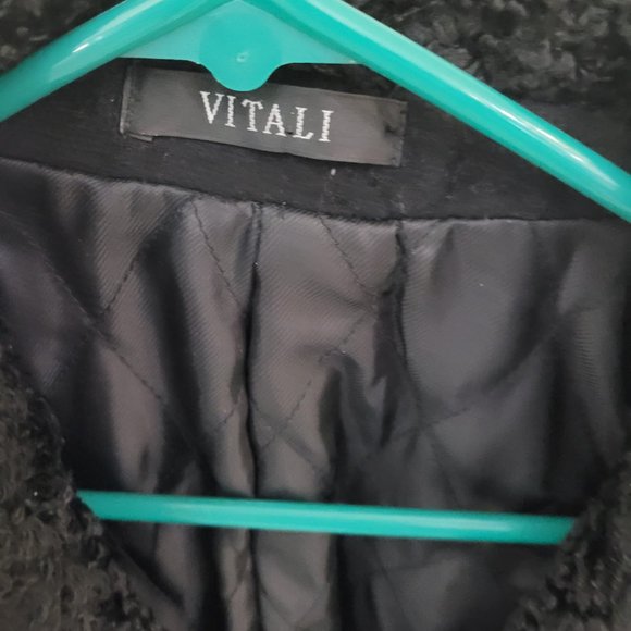 VITALI**Wool Coat Mens Size S New With Tags - Picture 6 of 14